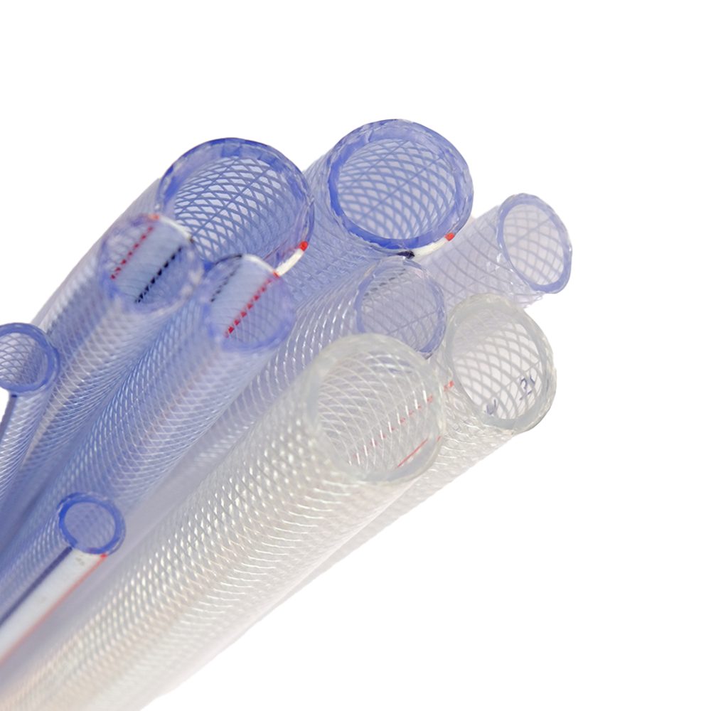 Bundle of fiber reinforced hose ends